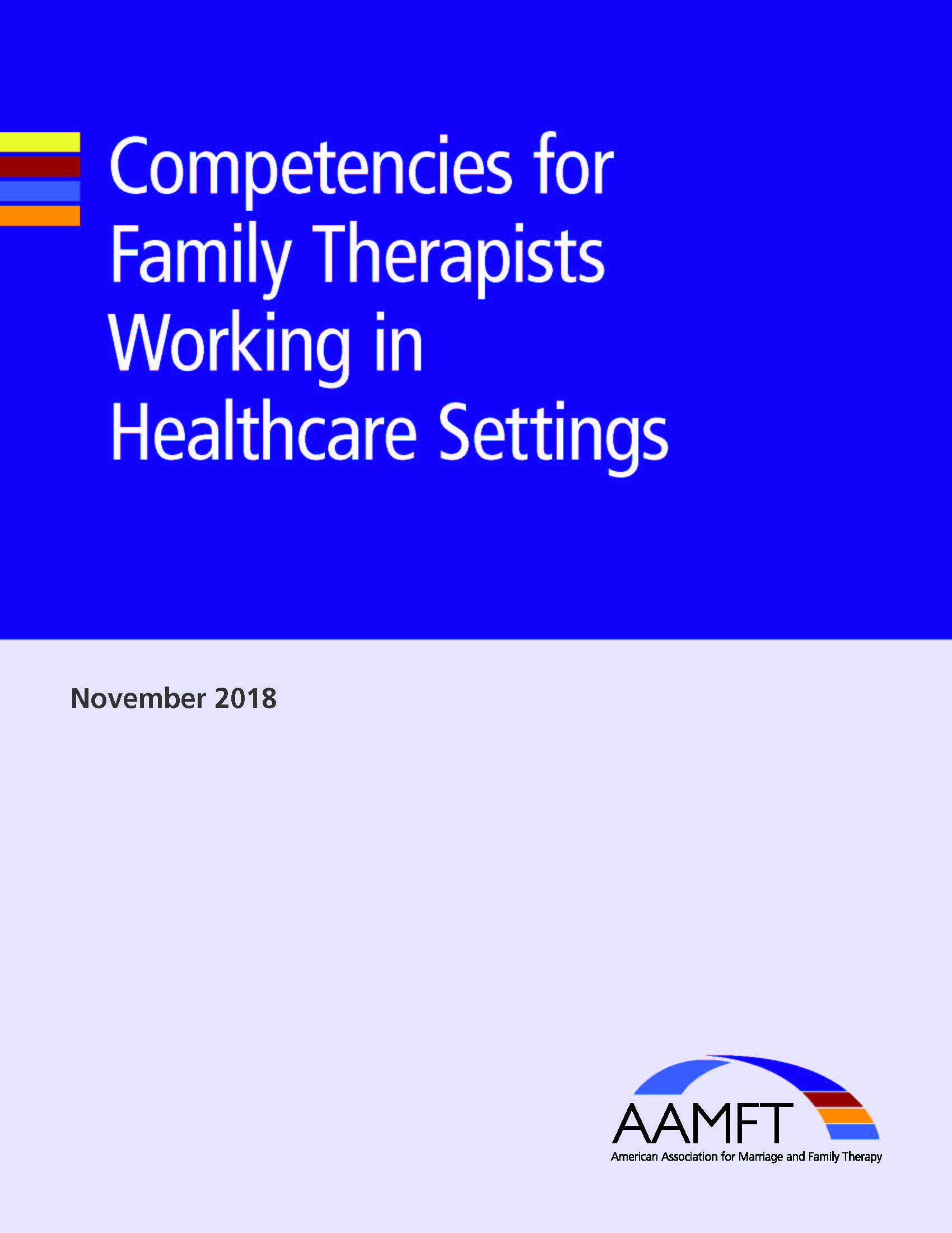 Competencies for Family Therapists Working in Healthcare